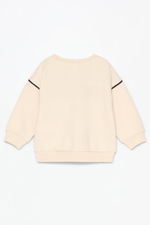 LEFTIES Plush sweatshirt with terry patch and trousers co-ord ZTH Cart